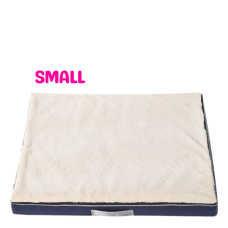 Lavish Pets Memory Foam Bed White (S), CS2023000629, cat Bed  / Cushion, Lavish, cat Housing Needs, catsmart, Housing Needs, Bed  / Cushion